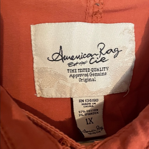 American Rag Terracotta Jacket - Picture 2 of 4